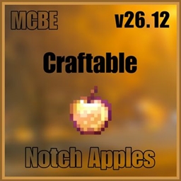 Craftable Enchanted Golden Apple (Notch Apple) logo