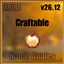 Craftable Enchanted Golden Apple (Notch Apple) logo