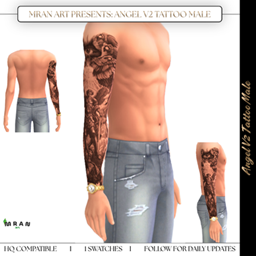 Angel V2 Tattoo Male logo