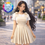  Pleated Overall Dress🎀 logo
