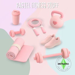 Pastel Fitness Stuff