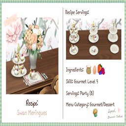 Swan Meringues recipe by Littlbowbub | Chinese Translation - The Sims 4 ...