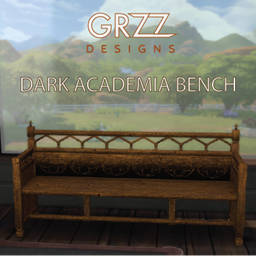 Dark Academia Bench logo
