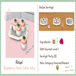Raspberry Pana Cotta Jelly recipe by Littlbowbub | Chinese Translation ...