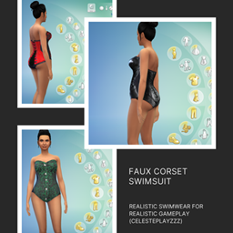 Faux Corset Swimsuit project image