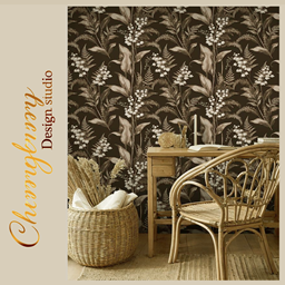 Vintage Floral Wallpaper | Lilies of the Valley