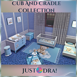 The Cub and Cradle Nursery Collection logo