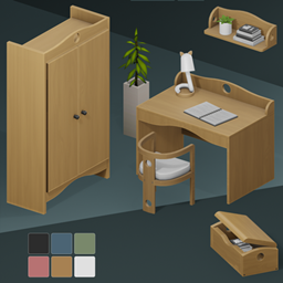 Cozy Study (CC Set) logo