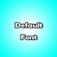 Default Font logo
