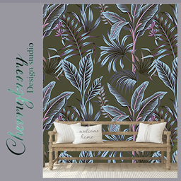 Neon palm trees project image