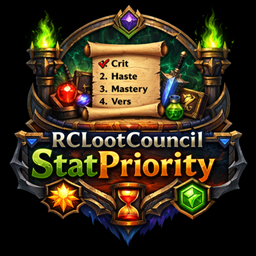 RCLootCouncil_StatPriority logo