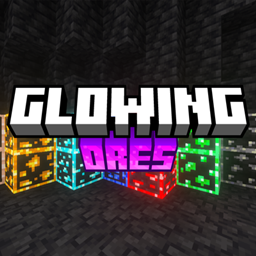 Outlined & Glowing Ores logo