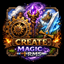 Create Magical Combat logo