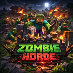 Zombie horde logo