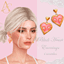 Blush Heart Earrings logo