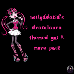 draculaura themed gui & more logo