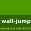 Wall jumping with stamina logo