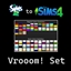 TS2 to TS4 Vrooom! Set logo