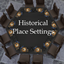 Historical Place Settings Improved and Expanded logo
