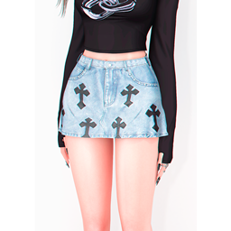 💋 Rude Denim Mini Skirt 💋 project image