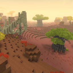 The Crimson Savanna Biome logo