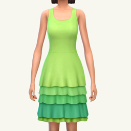 tiered dress recolour logo
