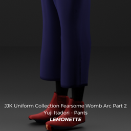 JJK Uniform Collection - Yuji Itadori Pants logo