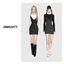 OWO2077 - Layered Knit Mini Dress logo