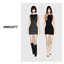 OWO2077 - Marled Slip Mini Dress logo