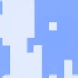 Block of sky for bedrock logo