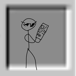 super ultra mega cool inventory stickman logo