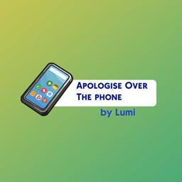 Apologise Over the Phone - Lumi - FR logo