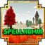 [ Spellnomia ] -  Iron's Spells 'n Spellbooks magic modpack  logo