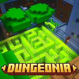 Dungeonia -  The rpg modpack exploration withe dungon perspective  logo