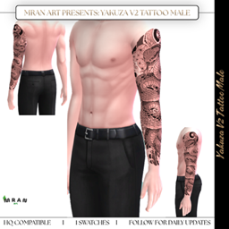 Yakuza V2 Tattoo Male logo