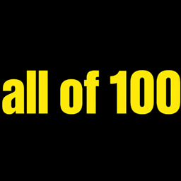 all of 100