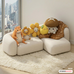 StudioBakery Good Day Sofa & Plushie Set logo