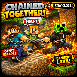 Chained together logo
