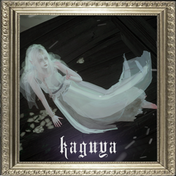 [kaguya]yorshka //wedding veil dress logo