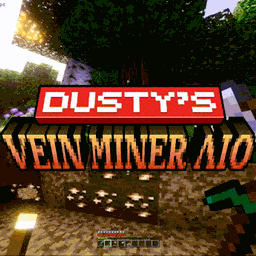 Dusty's VeinMiner AIO | Bug Fixes, Improvements, Silk Touch Safe | v1.0.9 project image
