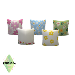 Flowery pillows logo