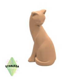 Contemplative cat