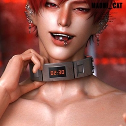[Maoni_cat]Necklace No.24 Suppression-Collar logo