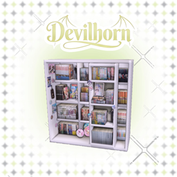 devilhorn] Manga Shelf - The Sims 4 Build / Buy - CurseForge