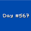 simple animated day counter logo