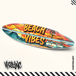 [VHSync] Wall Surfboard INZOI logo