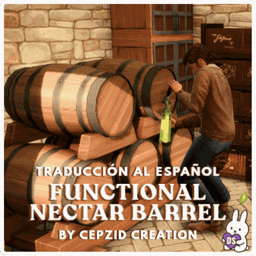 Functional Nectar Barrel By Cepzid Creation | Spanish Translation By Dareksimmer logo