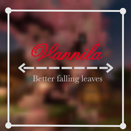 Better Falling Leaves vanilla | vibrant visuals compatible logo