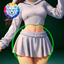 👗Pleated Mini Skirt  logo