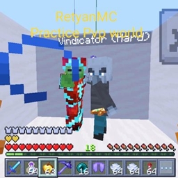 RetyanMC PVP Practice Map logo